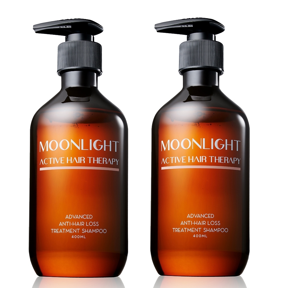 Moonlight 莯光 3%進化版健髮豐潤洗髮精 400mL x2