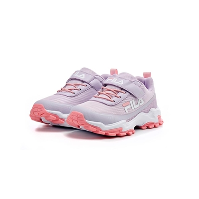 FILA KIDS 大童慢跑鞋-紫色 3-J704X-915