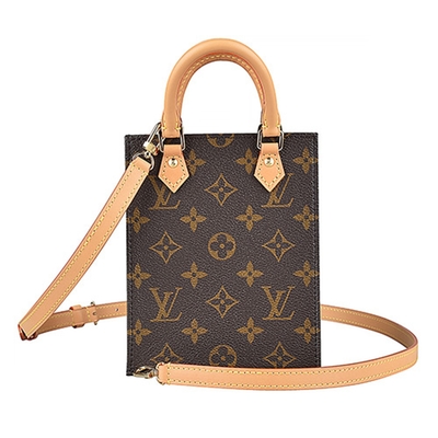 Louis-Vuitton-Monogram-Petit-Sac-Plat-Shoulder-Bag-Hand-Bag-M69442