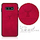 VXTRA Samsung Galaxy S10e 北歐鹿紋手機殼(蜜蘋果紅) product thumbnail 1