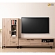 WAKUHOME 瓦酷家具 Ryan 輕工業風白橡木 8.6尺L型電視櫃260*40*50.3cm product thumbnail 1