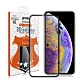 VXTRA 全膠貼合 iPhone XS X 5.8吋 3D滿版疏水疏油9H鋼化頂級玻璃膜(黑) product thumbnail 1