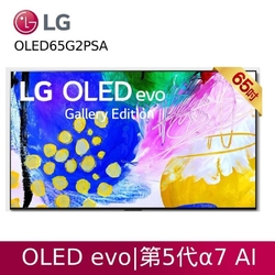 (贈壁掛含安裝)LG OLED65G2PSA 65型 evo G2零間隙藝廊系列 4K AI語音物聯網電視