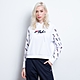 FILA 女吸濕排汗長袖連帽T恤-白色 5TEX-5487-WT product thumbnail 1