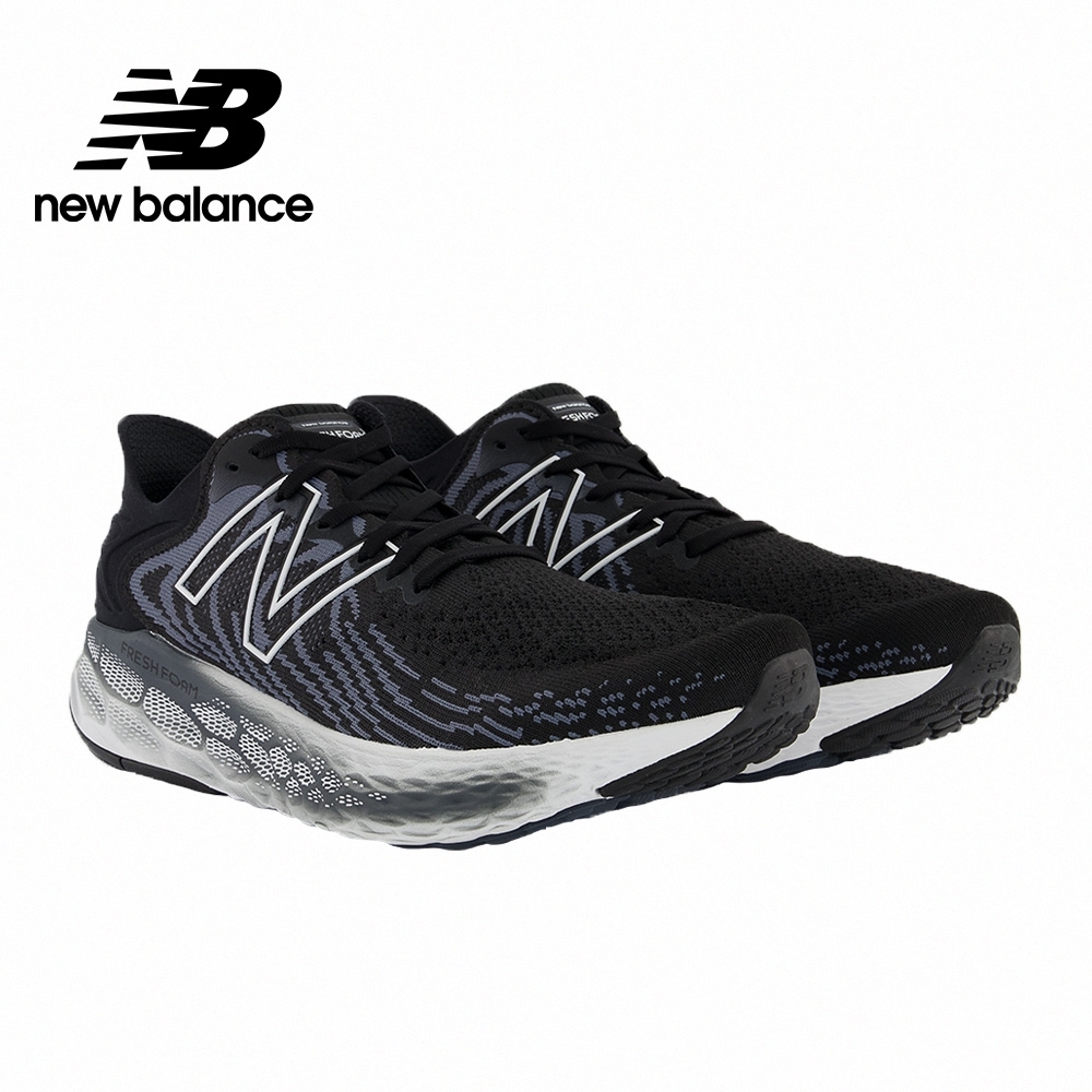 [New Balance]緩震跑鞋_男款_黑色_M1080B11-2E楦