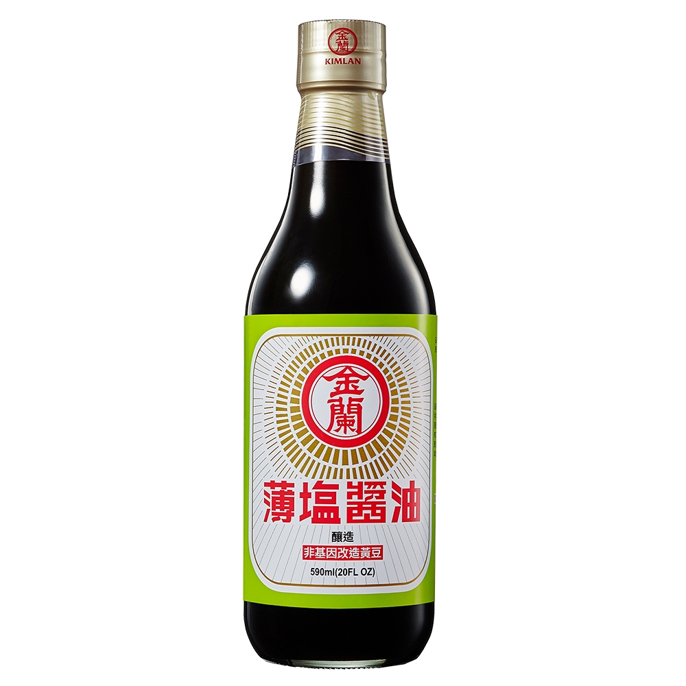 金蘭 薄鹽醬油(500ml)