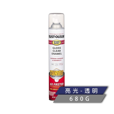 樂立恩 RUST OLEUM STOPS RUST 全效保護漆 透明（亮光／680g）353345