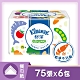 舒潔餐巾紙75張*6包/串 product thumbnail 1