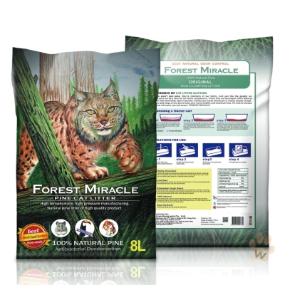 FOREST MIRACLE森林奇跡松木砂 8L (FM-01) x 3入組