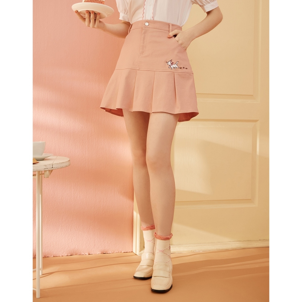 CACO-瑪麗貓百摺短裙(二色)-親子款-女【F2DI155】 product image 1