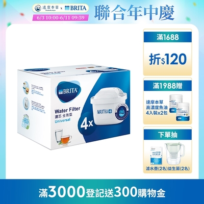 德國BRITA MAXTRA PLUS 濾芯-全效型 4入