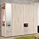 WAKUHOME 瓦酷家具 Hank 8.2尺組合衣櫥(全組)-244.4x60x200cm product thumbnail 1