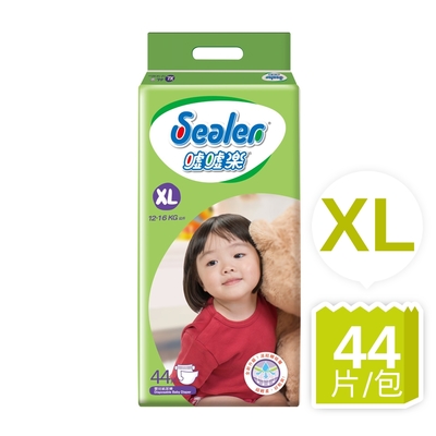 Sealer噓噓樂 輕柔乾爽嬰兒紙尿褲/尿布(XL 44片/包購)
