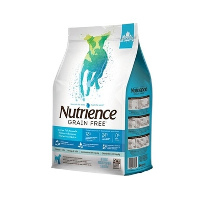 Nutrience紐崔斯GRAIN FREE無穀養生犬-六種魚(深海鱈魚&漢方草本) 2.5kg(5.5lbs) (NT-F6181)(購買第二件贈送寵物零食x1包)