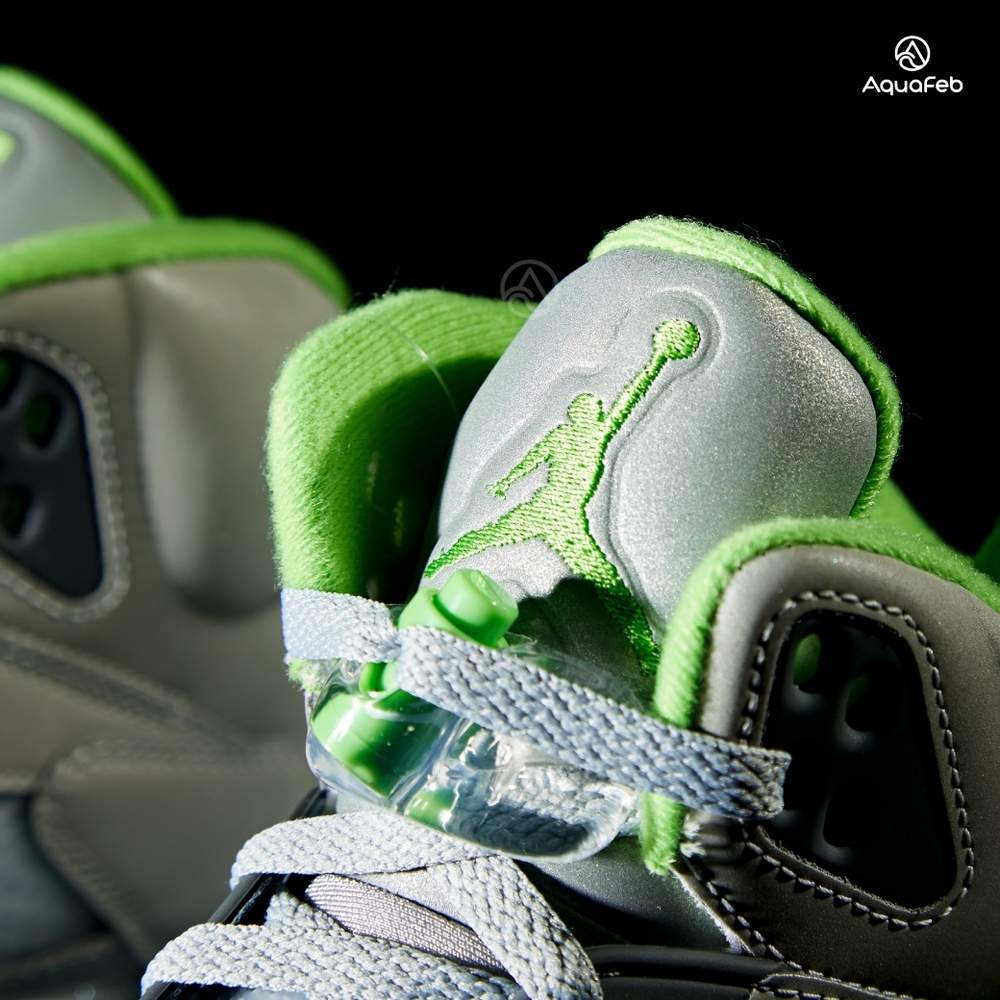 Nike Air Jordan 5 Retro Green Bean 男鞋灰色AJ5 籃球鞋DM9014-003