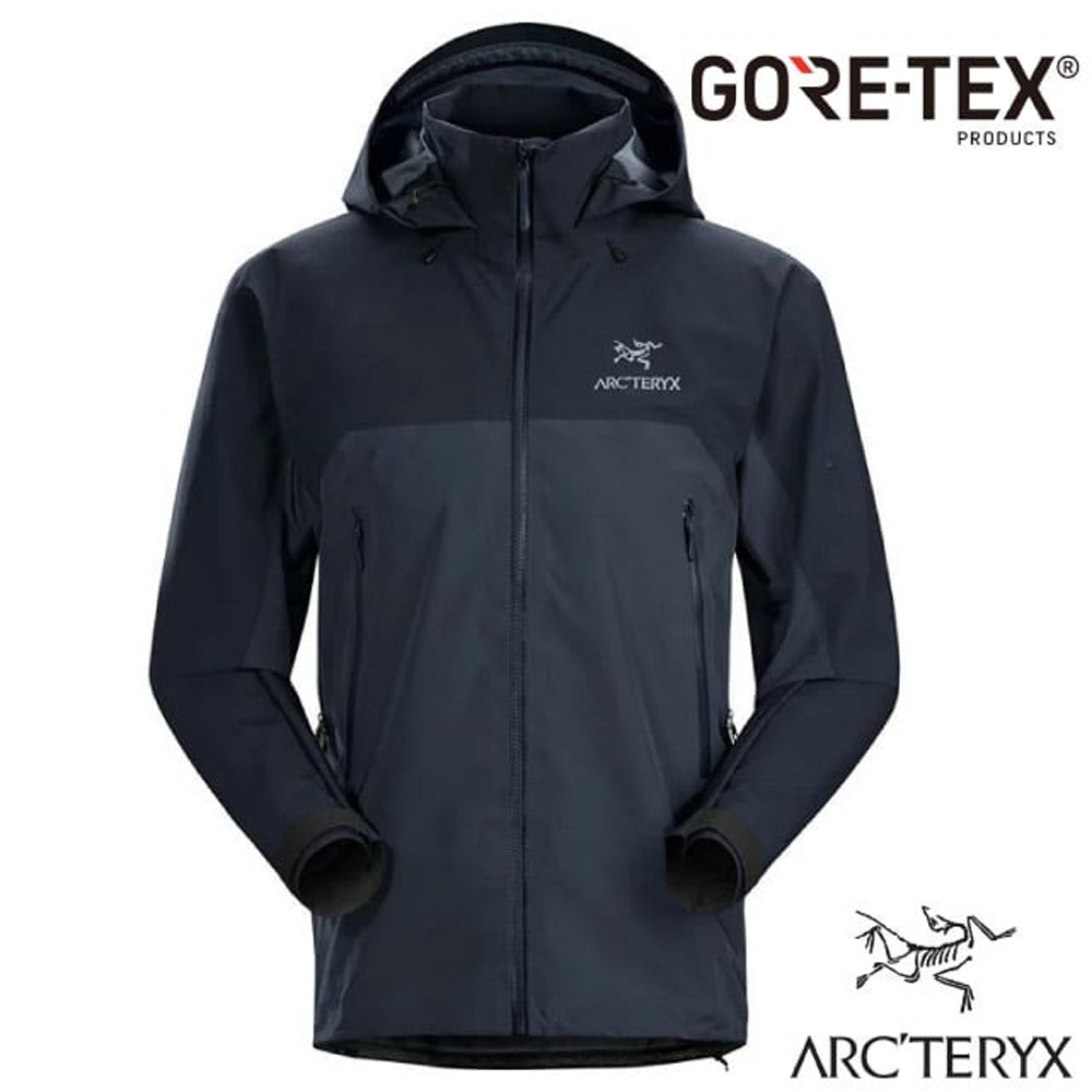 加拿大 ARCTERYX 始祖鳥 男款 Beta AR Gore-Tex PRO 防風防水透氣連帽外套_X000007339-30932 翠鳥藍