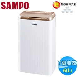 SAMPO聲寶 6L 1級空氣清淨除濕機 AD-WA112T