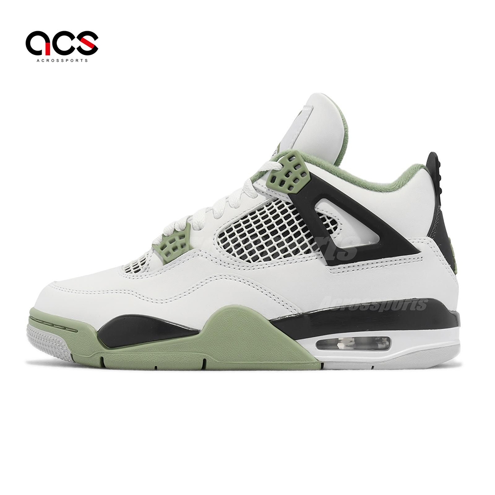 Nike Wmns Air Jordan 4 Retro Oil Green 酪梨綠女鞋男鞋AJ4 AQ9129