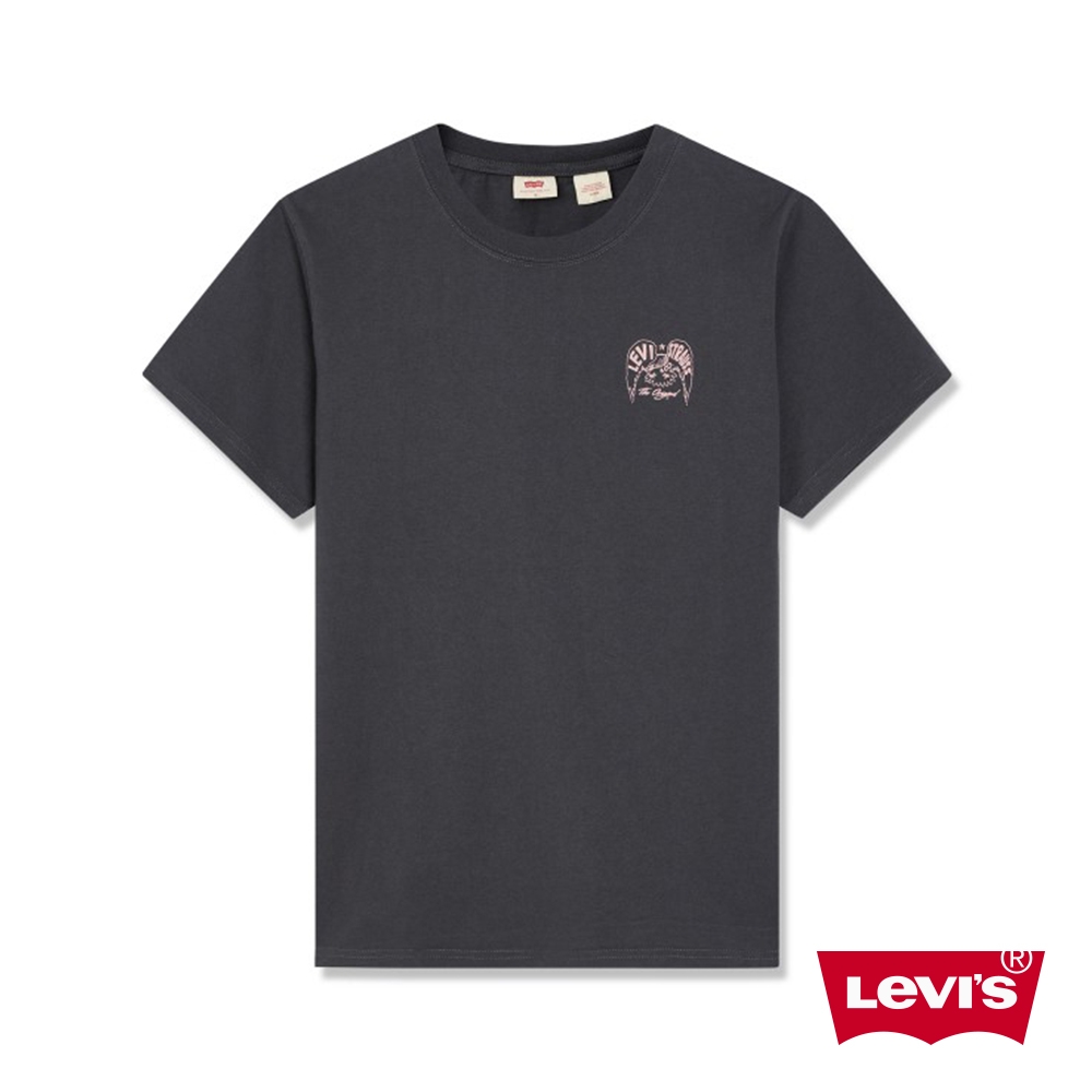 Levi's 女款 舒適版Vintage圖案短袖Tee恤