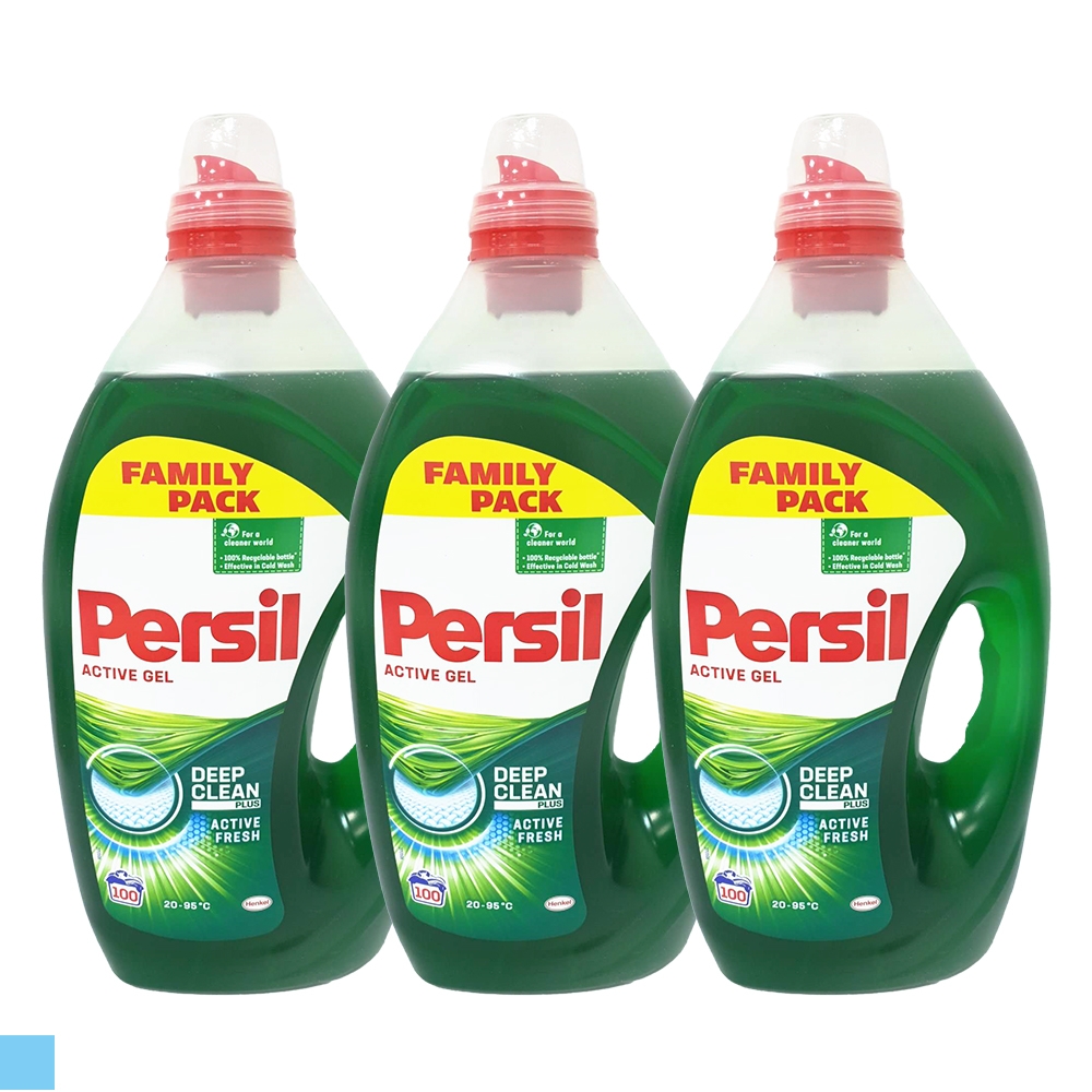 Persil 超濃縮洗衣精  5L 綠色 (強效洗淨) 3入組 箱購