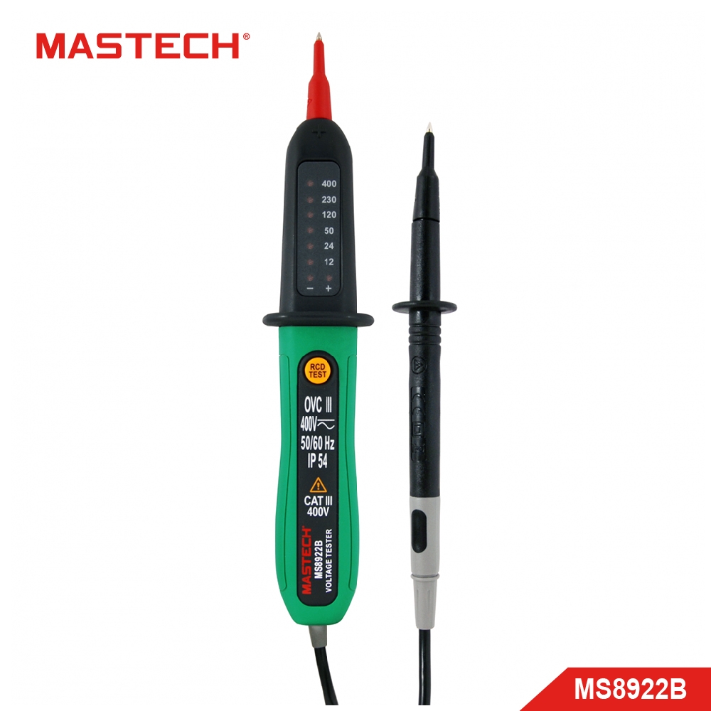 MASTECH 邁世MS8922B 帶RCD的電壓測試儀