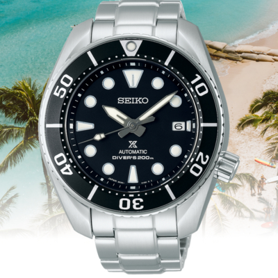 SEIKO 精工 Prospex 潛水200米機械錶 6R35-00A0D / SPB101J1 黑水鬼(SK034)