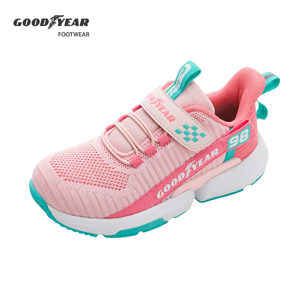 【GOODYEAR 固特異】女童 輕量緩震運動鞋 粉GAKR28513