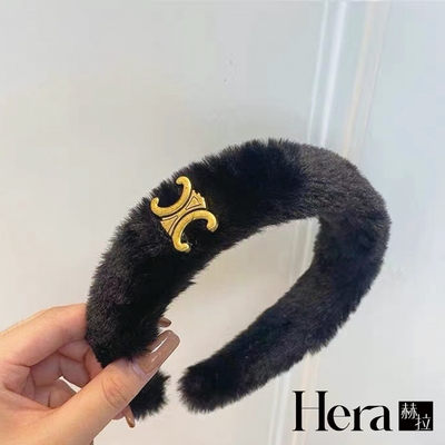 【Hera 赫拉】高級凱旋門毛絨髮箍 H111101808