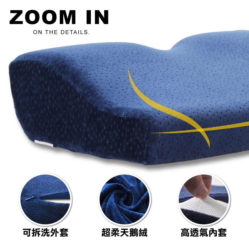 ANDYMAY2 3D韓國熱銷蝶型紓壓頸枕記憶枕-大尺寸(1入) AM-P901A | 其他 