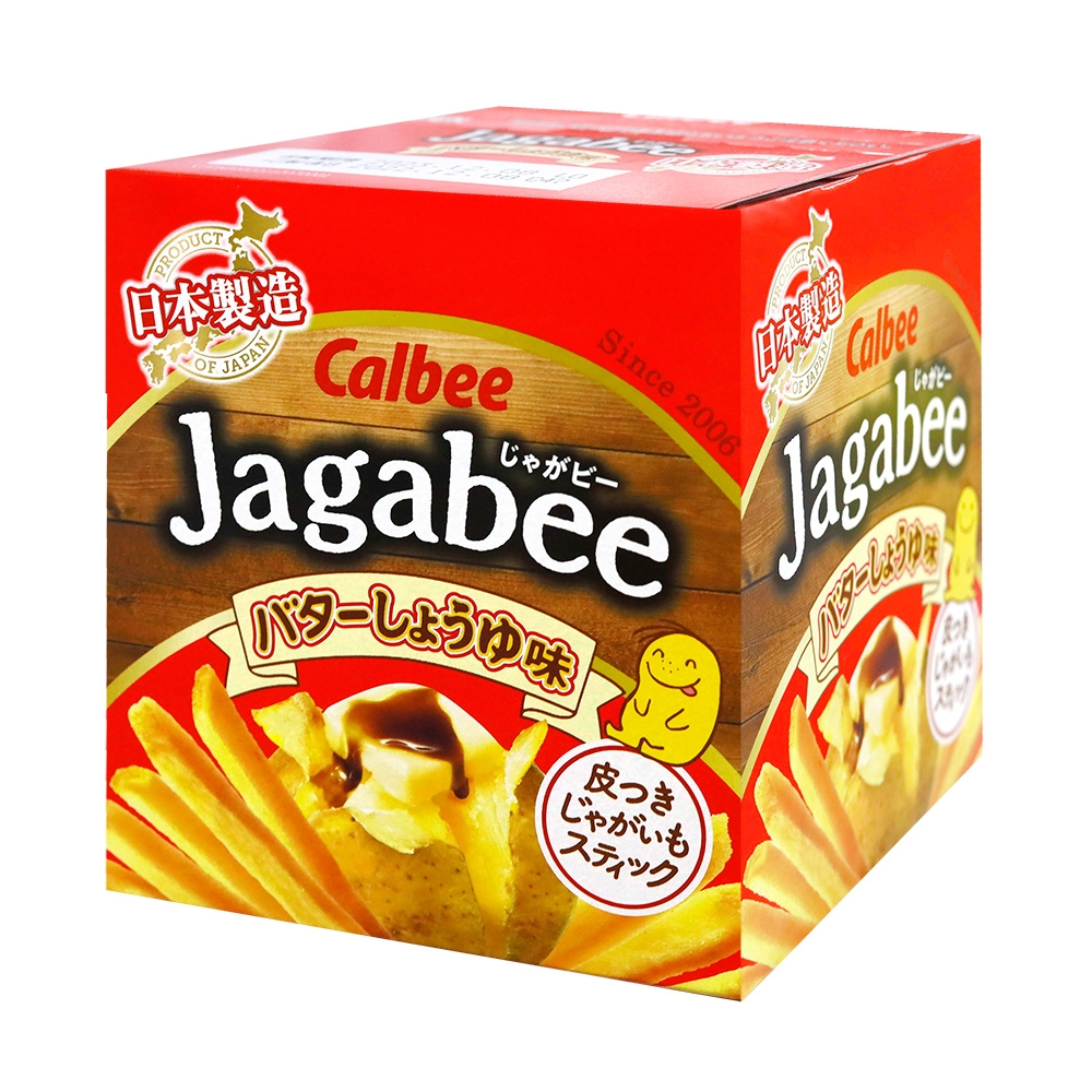 Calbee日本加卡比薯條-醬油奶油味盒裝(75g)