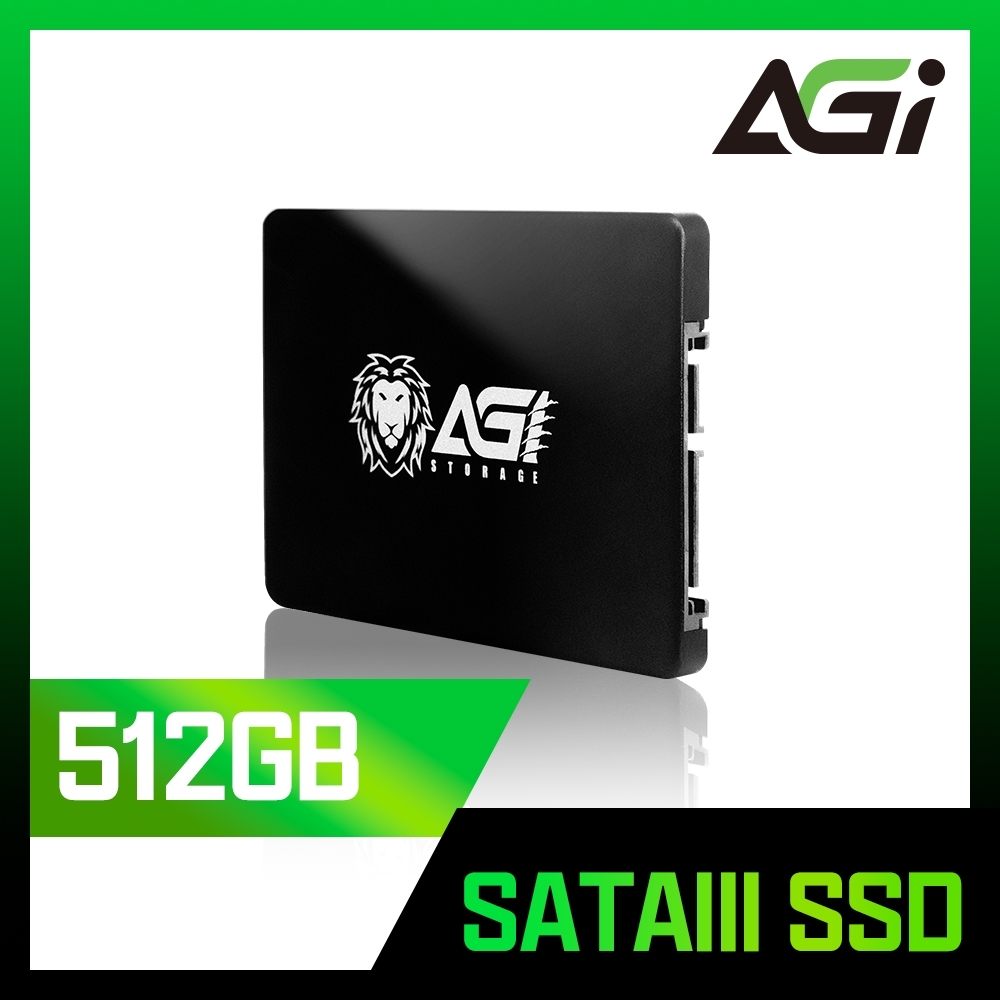 AGI亞奇雷 AI178 512G SATA TLC 2.5吋固態硬碟