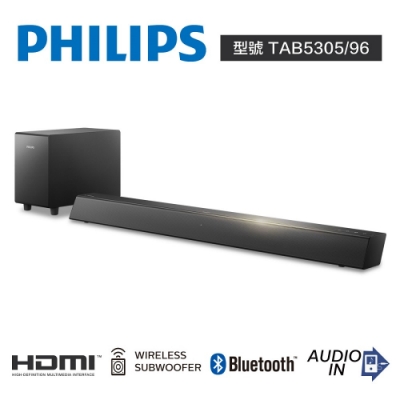 PHILIPS Soundbar  聲霸  TAB5305/96