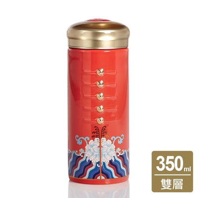 乾唐軒活瓷 錦上添花隨身杯 350ml-6色任選