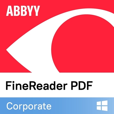 ABBYY FineReader PDF Corporate企業版單機版 (年租) [台灣總代理盒裝]