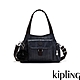 Kipling 光澤緞面黑絲絨好收納手提兩用斜背包-FELIX L U product thumbnail 1