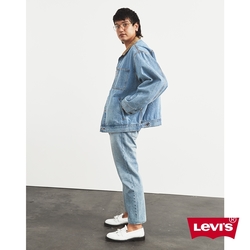 Levis 男款 551Z復古直筒牛仔褲 精工輕藍染石洗 寒麻纖維