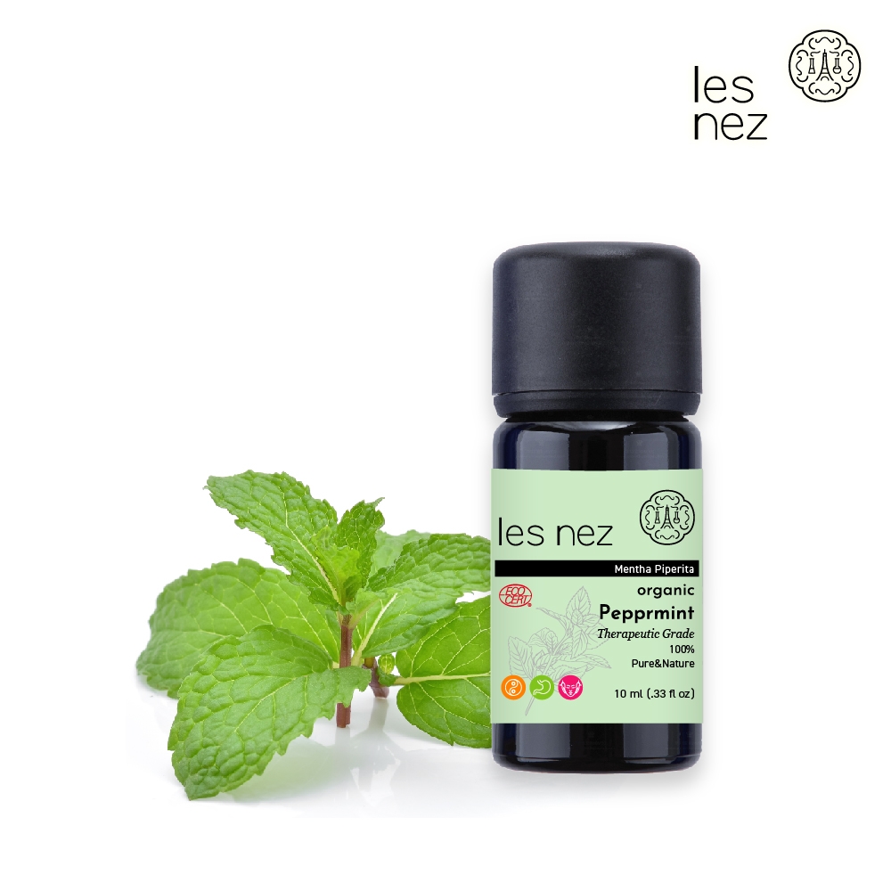 【Les nez 香鼻子】天然單方有機認證 薄荷純精油10ML