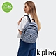 Kipling 豹紋印花上方拉鍊後背包-DELIA product thumbnail 1