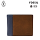 FOSSIL Ward 真皮RFID男夾-海軍藍 ML3918400 product thumbnail 1