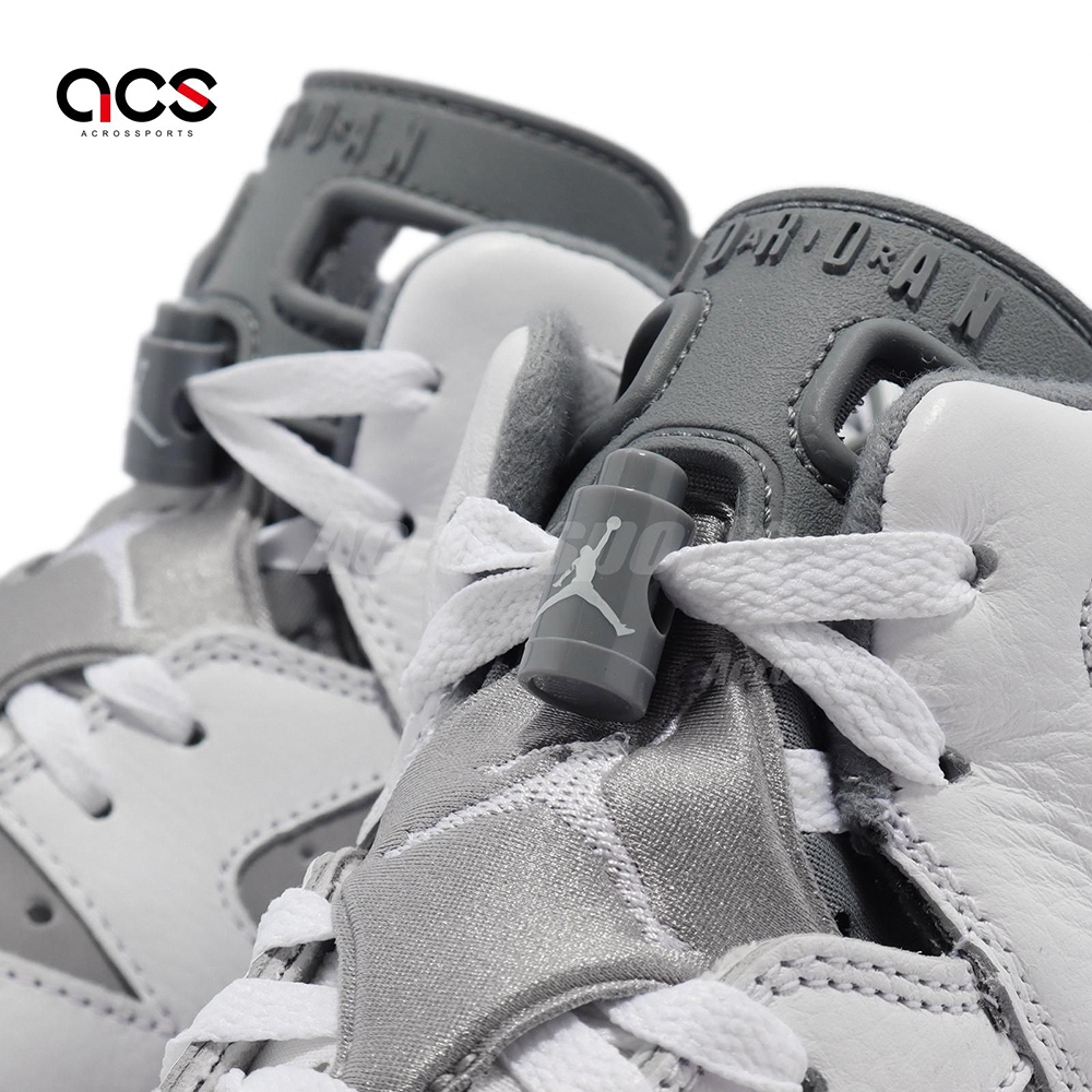 Nike Air Jordan 6 Retro GS 大童鞋女鞋Cool Grey 6代喬丹休閒鞋384665