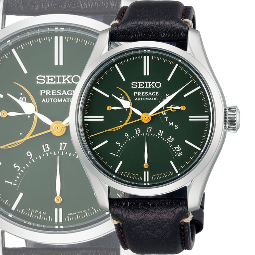 SEIKO 精工 Presage 金澤 日本漆藝工藝 限量機械錶 SPB295J1 / 6R24-00K0G(SK034)