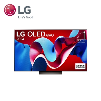 LG 樂金 65型 OLED evo 4K AI 語音物聯網 C4 極緻系列 OLED65C4PTA