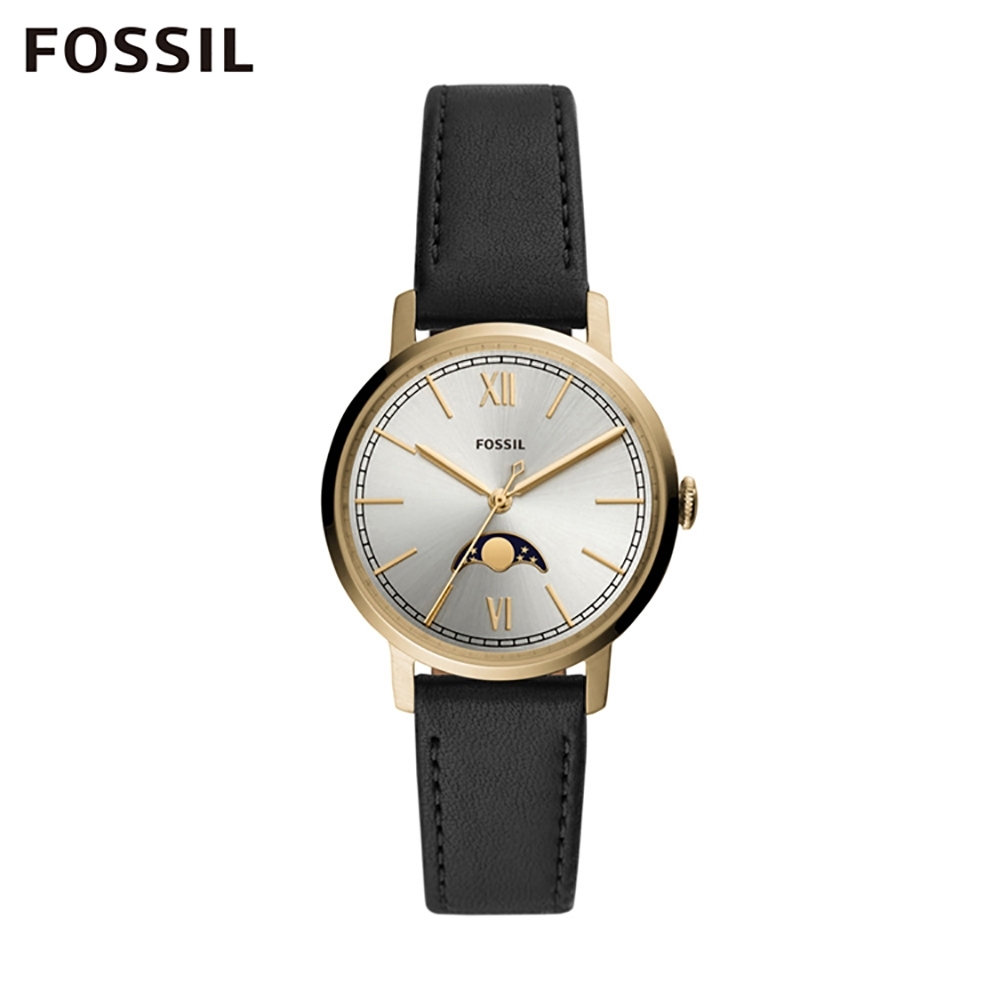 FOSSIL NEELY 霓麗典雅造型月相功能女錶 34mm ES4643