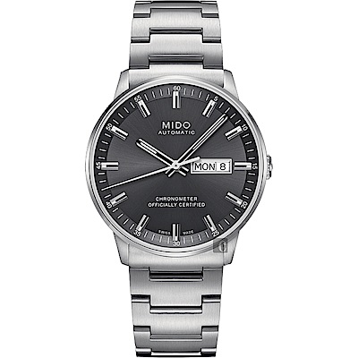 MIDO 美度 官方授權 Commander II香榭天文台機械錶 送禮推薦-40mm M0214311106100