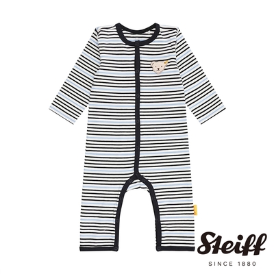 STEIFF德國精品童裝 長袖條紋連身衣 3個月-1歲