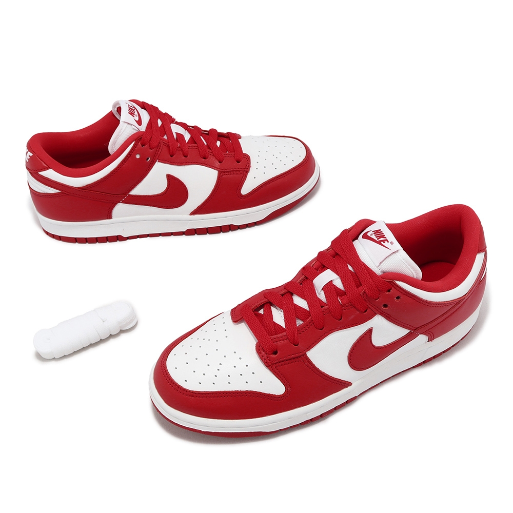 Nike 休閒鞋Dunk Low SP 男鞋紅白大學紅聖約翰大學CU1727-100 | 休閒鞋