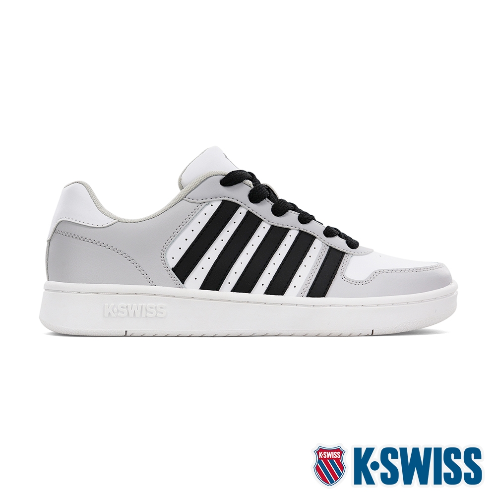 K-SWISS Court Palisades時尚運動鞋-男-白/灰/黑