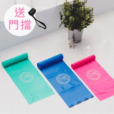 FunSport 彼拉提斯乳膠伸展彈力帶(3力道組合)