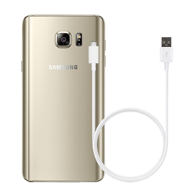 SAMSUNG 三星製造 Note/S系列 Micro USB 充電線-1m/白 (袋裝)