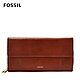 【FOSSIL】Jori 真皮掀蓋拉鍊RFID防盜長夾 (多款可選) product thumbnail 11